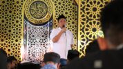 Bupati Luwu Timur Irwan Bachri Syam Usai Melaksanakan Shalat Zuhur Berjamaah di Masjid Amirul Mu'minin Komplek DPRD Luwu Timur Desa Puncak Indah Kecamatan Malili