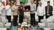 Mendes Yandri Susanto Saat Menerima Audiensi dari Duta Besar (Dubes) China untuk RI Wang Lutong