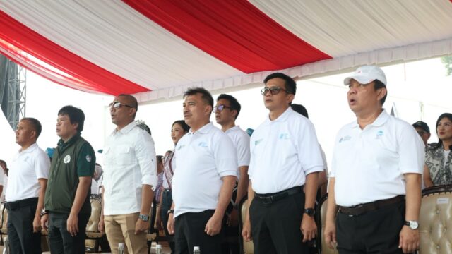 Pelaksana Harian (Plh.) Wali Kota Bekasi Abdul Harris Bobihoe Menghadiri Puncak Peringatan Hari Lingkungan Hidup Tahun 2026